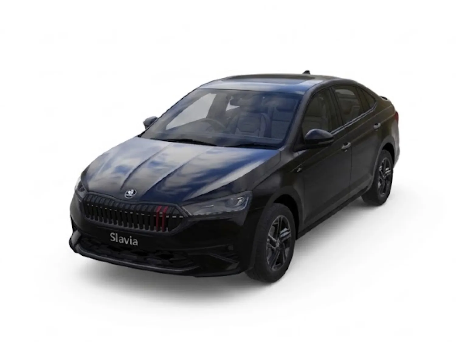 Skoda Slavia Deep Black Montecarlo